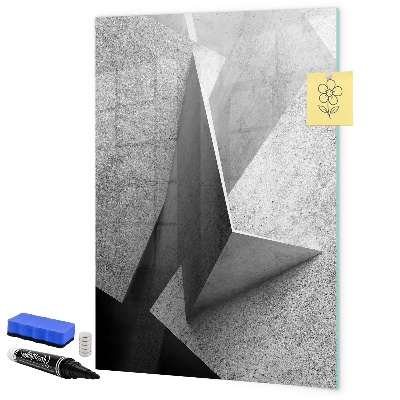 Lavagna magnetica con pennarelli Pannello fotografico moderno