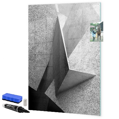 Lavagna magnetica con pennarelli Pannello fotografico moderno