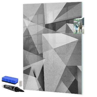 Lavagna magnetica scrivibile Lavagna moderna per appunti e foto