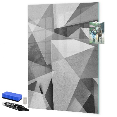 Lavagna magnetica scrivibile Lavagna moderna per appunti e foto