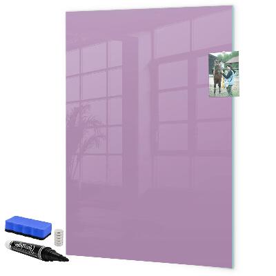 Lavagna magnetica scrivibile Una lavagna colorata per appunti e foto.