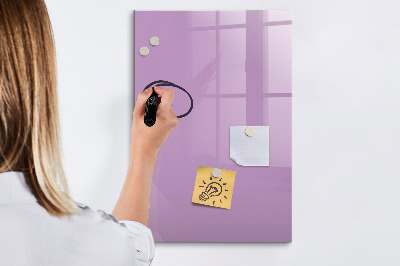 Lavagna magnetica scrivibile Una lavagna colorata per appunti e foto.