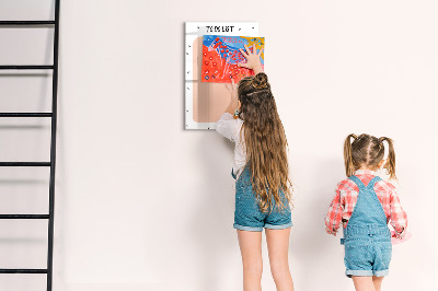 Lavagna magnetica scrivibile Lavagna per la pianificazione e gli appunti
