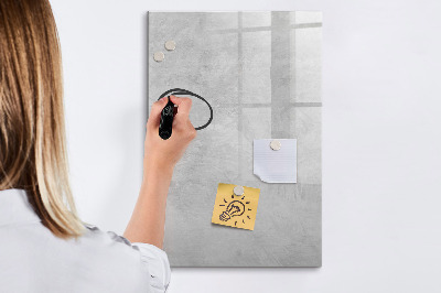 Lavagna magnetica scrivibile Uno spazio per presentare ricordi e appunti