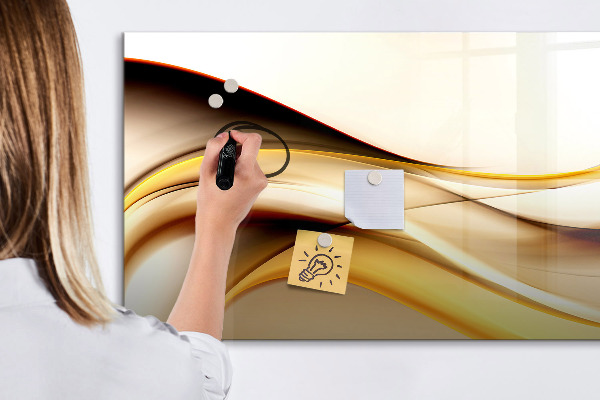 Lavagna magnetica scrivibile Uno spazio moderno per presentare le foto