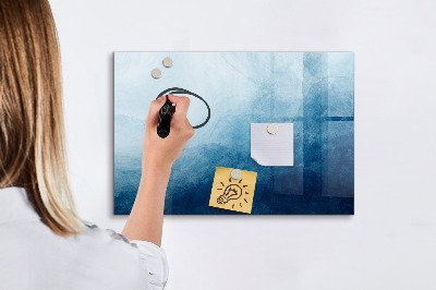 Lavagna magnetica scrivibile Uno spazio per ricordi e appunti creativi.