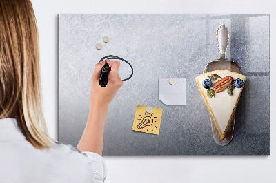 Lavagna magnetica scrivibile Un luogo creativo per ricordi e appunti.