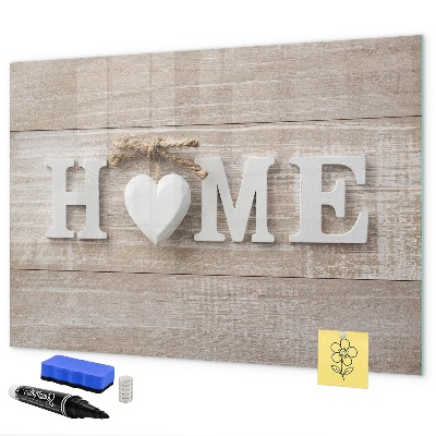 Lavagna magnetica scrivibile Decorazione murale con spazio per le foto