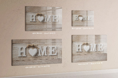 Lavagna magnetica scrivibile Decorazione murale con spazio per le foto