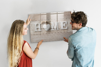 Lavagna magnetica scrivibile Decorazione murale con spazio per le foto