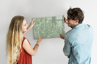 Lavagna magnetica con pennarelli Elegante bacheca fotografica