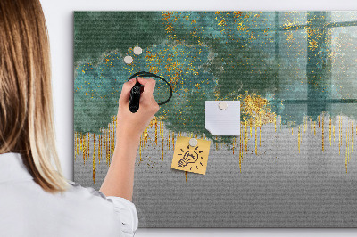 Lavagna magnetica scrivibile Pannello creativo per esporre foto