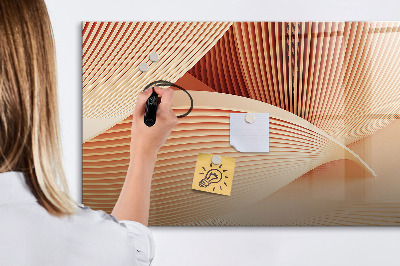 Lavagna magnetica scrivibile Pannello fotografico moderno