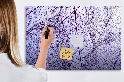 Lavagna magnetica con pennarelli Pannello creativo per esporre foto
