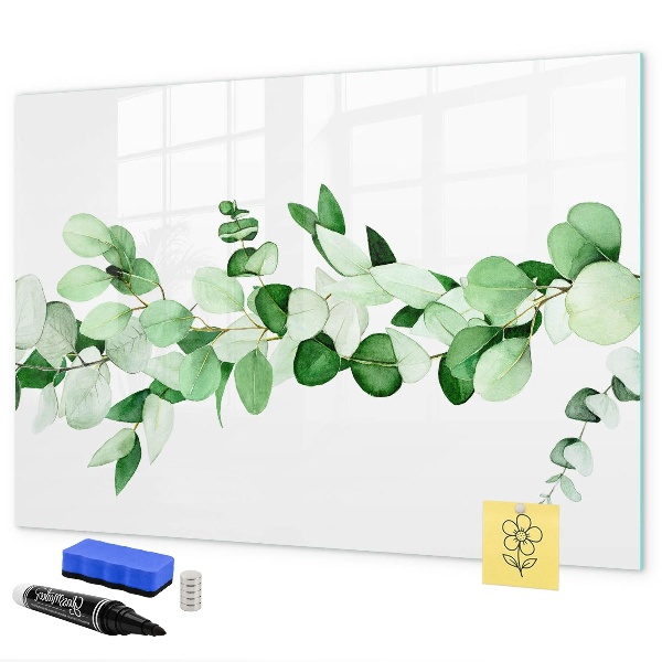 Lavagna magnetica scrivibile Lavagna verde per foto e appunti