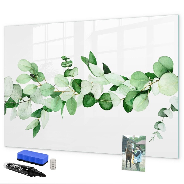 Lavagna magnetica scrivibile Lavagna verde per foto e appunti