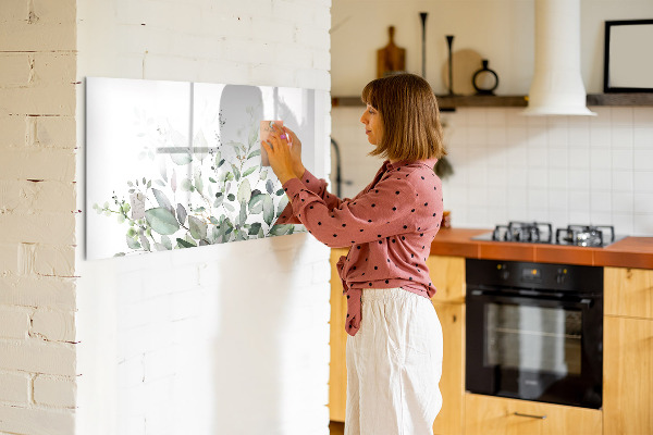 Lavagna magnetica con pennarelli Lavagna decorativa per foto e appunti