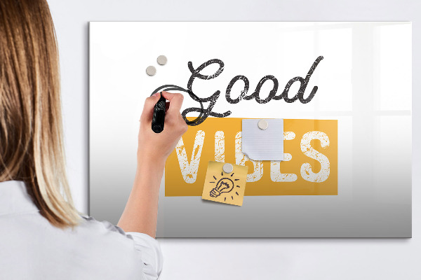 Lavagna magnetica scrivibile Vibrazioni e ricordi positivi