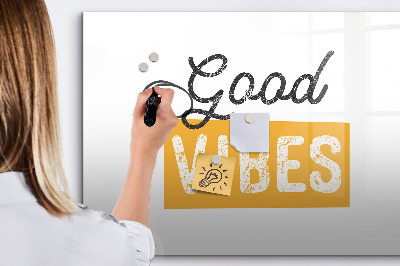 Lavagna magnetica scrivibile Vibrazioni e ricordi positivi