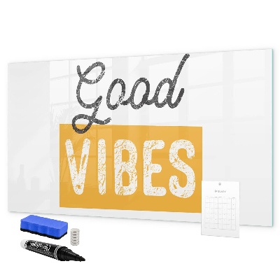 Lavagna magnetica scrivibile Vibrazioni e ricordi positivi