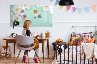 Lavagna magnetica scrivibile Pannello creativo per esporre foto