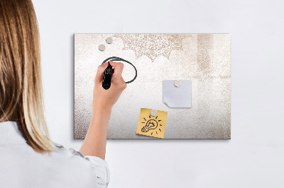 Lavagna magnetica scrivibile Appunti e foto