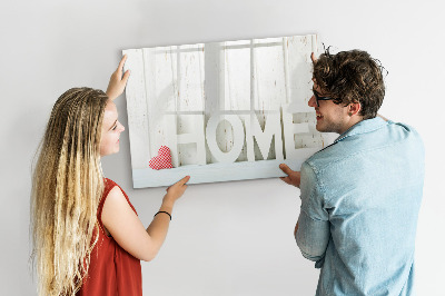 Lavagna magnetica con pennarelli Decorazione murale con ricordi personali
