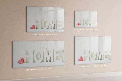 Lavagna magnetica con pennarelli Decorazione murale con ricordi personali