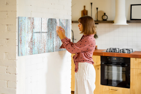 Lavagna magnetica con pennarelli Una bacheca per appuntare ricordi e appunti.