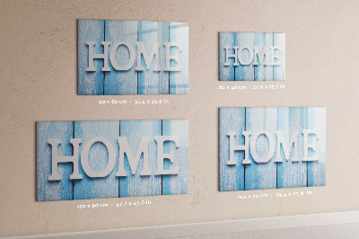 Lavagna magnetica con pennarelli Decorazione murale a tema casa