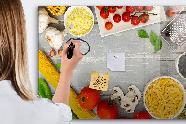 Lavagna magnetica con pennarelli Promemoria in cucina con i tuoi sapori preferiti