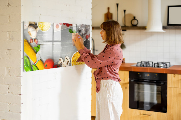 Lavagna magnetica con pennarelli Promemoria in cucina con i tuoi sapori preferiti