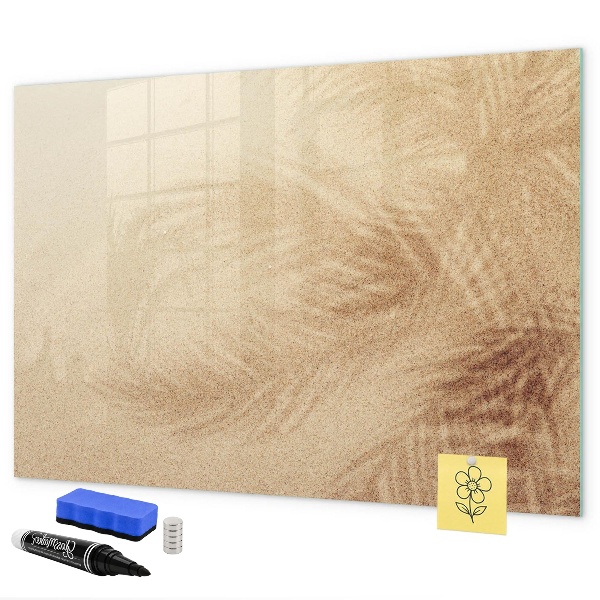 Lavagna magnetica scrivibile Blocco note con accessori