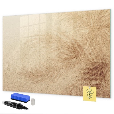 Lavagna magnetica scrivibile Blocco note con accessori