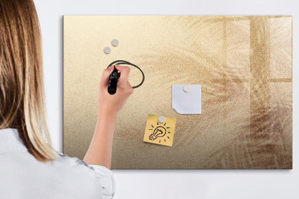 Lavagna magnetica scrivibile Blocco note con accessori