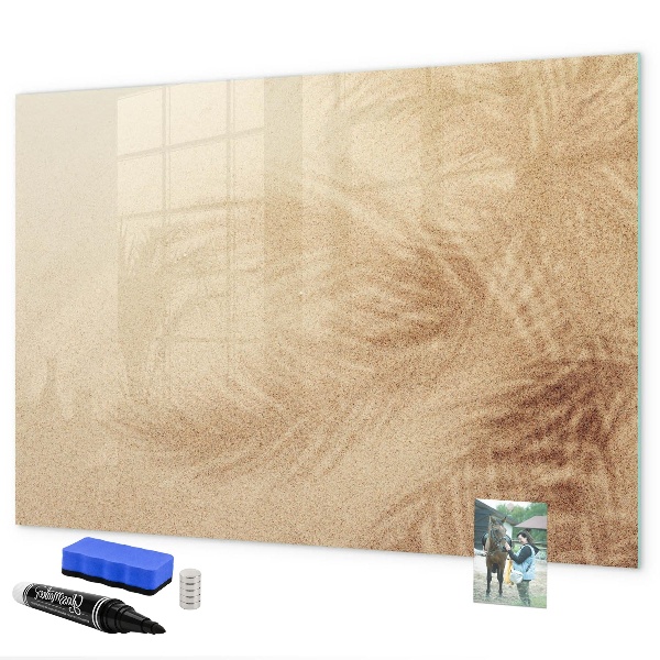 Lavagna magnetica scrivibile Blocco note con accessori