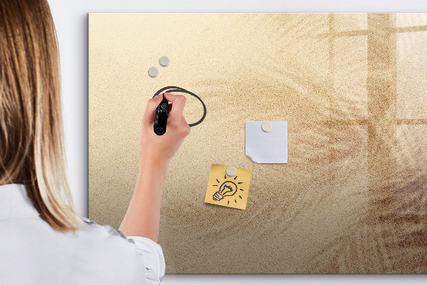 Lavagna magnetica scrivibile Blocco note con accessori
