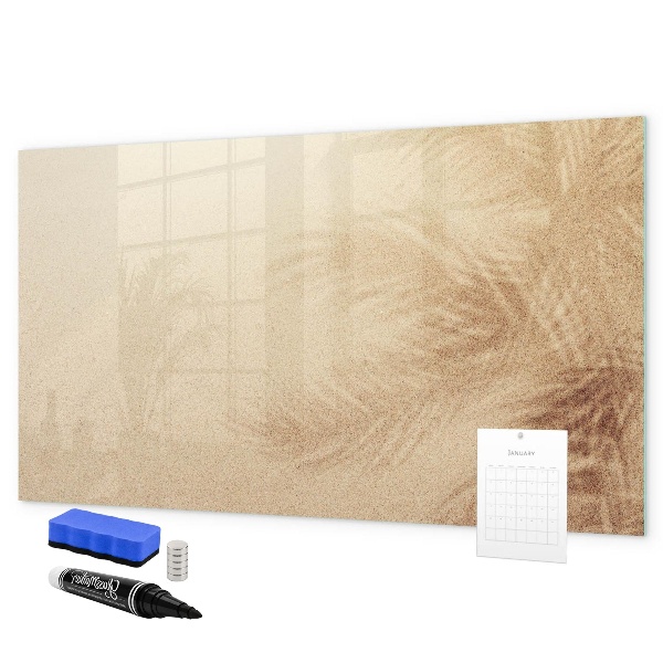 Lavagna magnetica scrivibile Blocco note con accessori