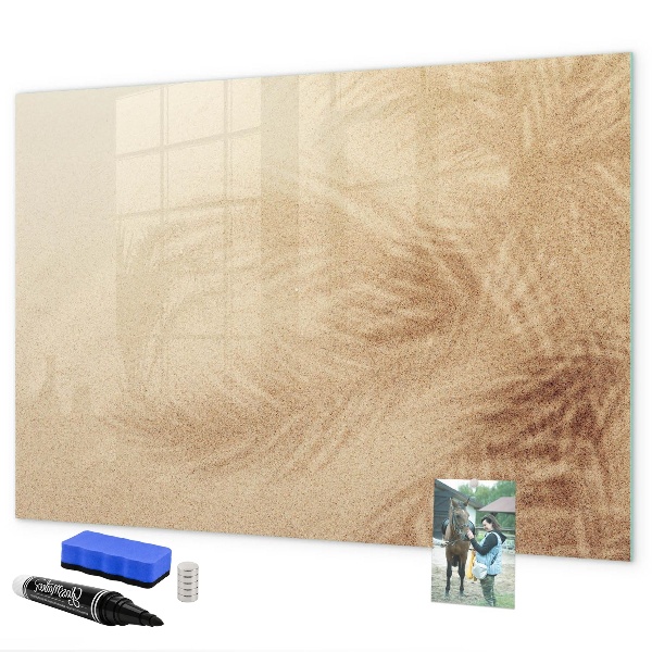 Lavagna magnetica scrivibile Blocco note con accessori