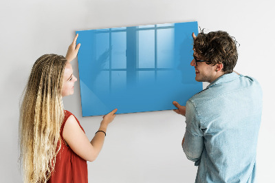 Lavagna magnetica scrivibile Una lavagna colorata per appunti e foto.