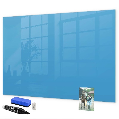 Lavagna magnetica scrivibile Una lavagna colorata per appunti e foto.
