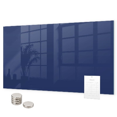 Lavagna magnetica per calamite colore blu navy