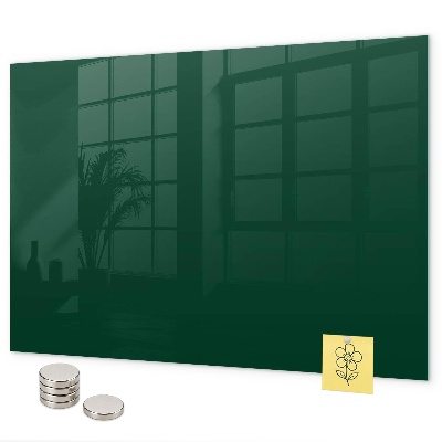 Lavagna magnetica Colore: verde bottiglia