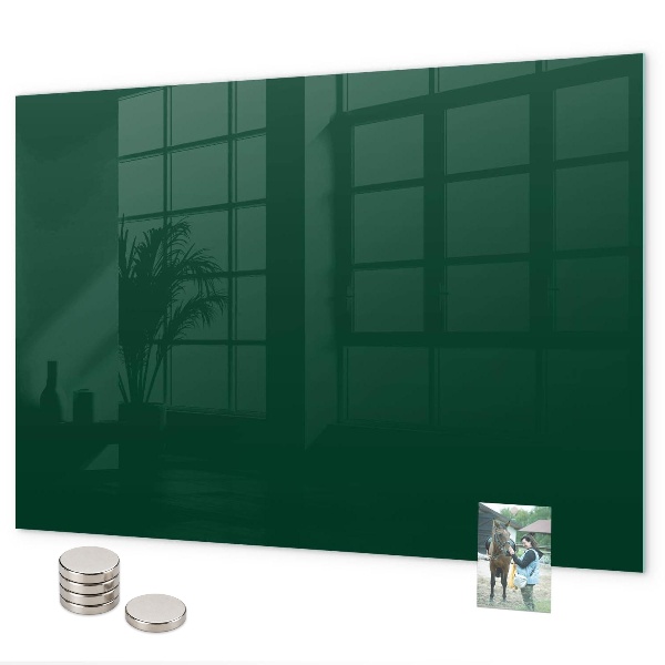 Lavagna magnetica Colore: verde bottiglia