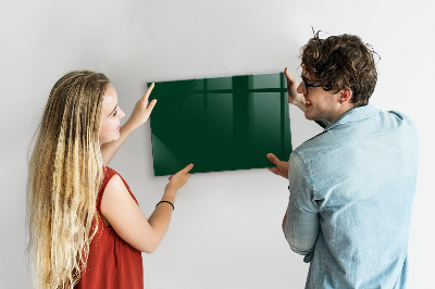 Lavagna magnetica Colore: verde bottiglia