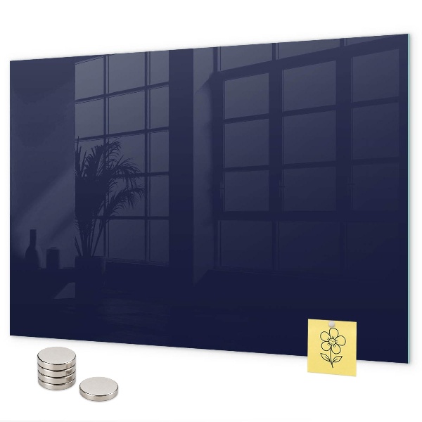 Lavagna magnetica Colore: blu scuro