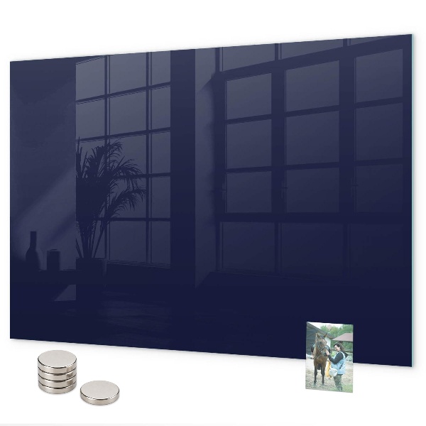 Lavagna magnetica Colore: blu scuro
