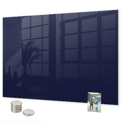 Lavagna magnetica Colore: blu scuro