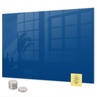 Lavagna magnetica per calamite Colore blu