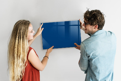 Lavagna magnetica per calamite Colore blu